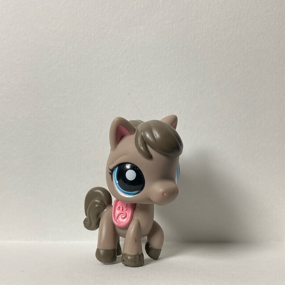 Littlest pet shop Brown horse